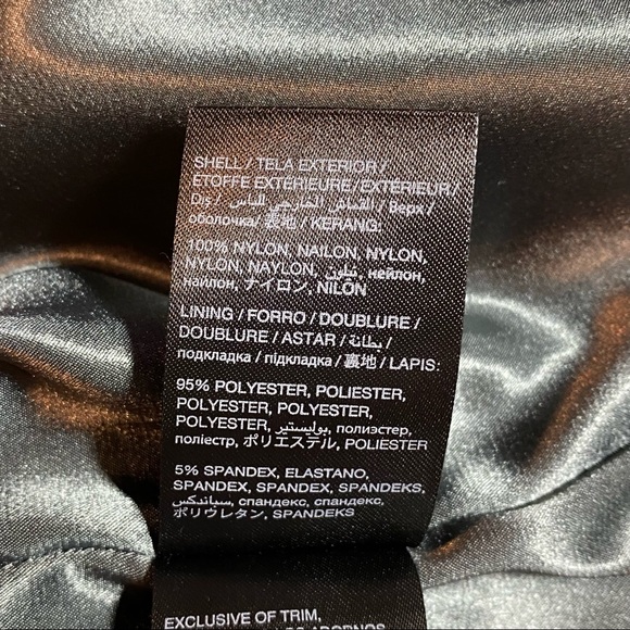 Bebe Sequined Silver Dress Size 6 - Picture 8 of 9